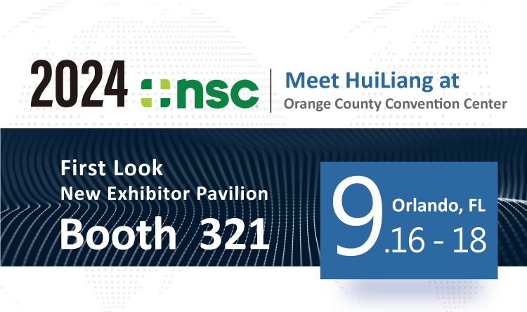 Join Huiliang at NSC 2024 in Orlando! 匯良參加 NSC 2024 美國最大工業防護展!
