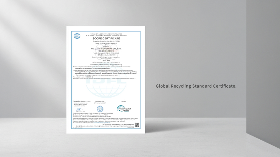 HuiLiang_GRS_Certificate